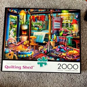Buffalo Quilting Shed 2000 piece puzzle